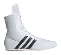 adidas Box Hog 2 - Stivali da boxe da uomo, bianco e nero, 40 2/3 EU