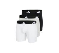 Boxer adidas Active Flex Cotton bianco grigio nero (3 unità) - L