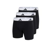 adidas Boxer Brief (3pk) -Active Flex Cotton Intimo, 006 Nero, L (Pacco da 3) Uomo