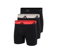 adidas Boxer Brief (3pk) -Active Flex Cotton-Bequeme Unterwäsche Pantaloncini, Assorted_4am004, S Uomo