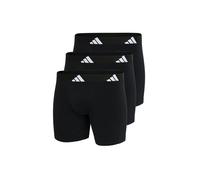 adidas Boxer Brief (3pk) -Active Flex Cotton Intimo, 000 Nero, L (Pacco da 3) Uomo