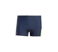 ADIDAS Boxer da bagno da uomo con gamba Block blu | 4 (S)