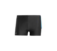 ADIDAS Boxer da bagno da uomo con gamba e motivo colorblock nero | 5 (M)