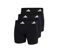 adidas Boxer Brief (3pk) -Active Flex Cotton Intimo, 000 Nero, L (Pacco da 3) Uomo