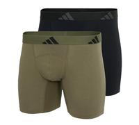adidas Boxer ergonomici (2 Pezzi) - Active Flex Cotton Ergonomic - Biancheria Intima Comoda, 901 Assortiti, XL