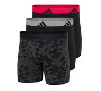 Adidas Boxer Uomo, 3er Pacco - Boxer Slip, Active Flessibile Cotone, Logo