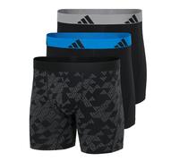 Adidas Boxer Uomo, 3er Pacco - Boxer Slip, Active Flessibile Cotone, Logo
