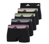 adidas Boxershorts Uomo 5er Pack Trunks Active Flex In Cotone Logo