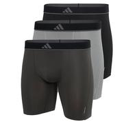 adidas Boxershorts Uomo, Confezione da 3, Active Micro Flex, Logo