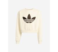 Adidas Boxy Crew Jr - Felpa - Beige 11-12ANNI