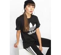 Adidas Boyfriend Trefoil Tee, T-Shirts Donna, Black, 40