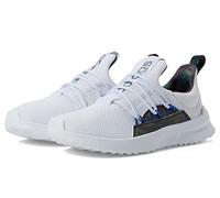 adidas Boy's Lite Racer Adapt 5.0 (Little Kid/Big Kid) White/White/Team Royal Blue 11 Little Kid M