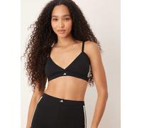adidas Scoop Bralette - Sport Active Essentials Cotton 3 Stripes - Biancheria Intima Comoda