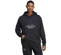 adidas Brand Love French Terry Q3 M - felpa con cappuccio - uomo XS Black man