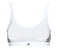 adidas Brassiere ACTIVE ESSENTIALS COTTON 3 STRIPES in Bianco EU M