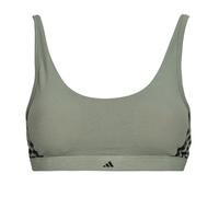 adidas Brassiere ACTIVE ESSENTIALS COTTON 3 STRIPES in Grigio EU M