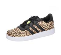 adidas Breaknet 2.0 Shoes Kids, Scarpe da Tennis, Core Black/Pattern/Pulse Lime, 38 2/3 EU