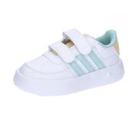adidas Breaknet 2.0 Shoes Kids, Scarpe da Tennis Unisex-Bimbi 0-24, Cloud White/Semi Flash Aqua/Orange Tint, 20 EU