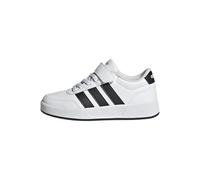 adidas BREAKNET 3.0 Shoes Children, Scarpe Unisex-Bambini, Ftwr White/Core Black/Ftwr White, 29 EU