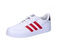 adidas Breaknet Lifestyle Court Lace Shoes, Scarpe da Tennis, Cloud White/Better Scarlet/Carbon, 35.5 EU