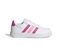 adidas Breaknet Lifestyle Court Lace Shoes, Scarpe da Tennis, Cloud White/Lucid Fuchsia/Beam Pink, 38 2/3 EU