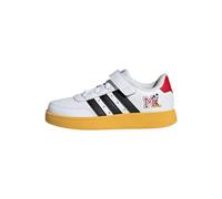 adidas Breaknet Mickey El K, Shoes-Low (Non Football), Ftwr White/Core Black/Bold Gold, 33 EU