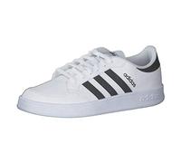 Adidas Breaknet, Scarpe da Tennis Uomo, Bianco/Core Nero/Core Nero, 45 1/3 EU