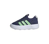 adidas BUBBLECOMFY Shoes Infants, Scarpe Unisex-Bimbi 0-24, Dark Blue/Lime Burst/Ftwr White, 22 EU