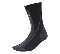 ADIDAS BY STELLA MCCARTNEY Calzino sportivo 'Crew' grigio chiaro / grigio scuro / nero Donna ADIDAS BY STELLA MCCARTNEY 37-39 grigio chiaro / grigio scuro / nero