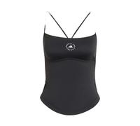 Adidas by Stella McCartney - Studio Spaghetti Crop Top - - Sport - Donna - Nero - S