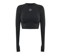 Adidas by Stella McCartney - Top Corto a Maniche Lunghe - - Sport - Donna - Nero - M