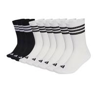 Adidas Calze Unisex, Pacco Da 9 - Calze Sportive Con Cuscinetto 3-Stripes, L...