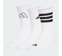 ADIDAS CALZE UOMO DONNA UNISEX 3 PAIA JI6316 BIANCO NERO DAL 34 AL 45
