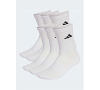 adidas Calzini Adidas Cushioned Essentials a mezza gamba Bianco