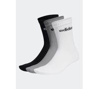 adidas Calzini ammortizzati adidas Linear Girocollo 3 confezione Grigio