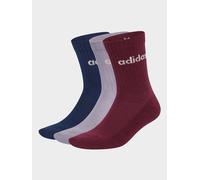 adidas Calzini ammortizzati adidas Linear Girocollo 3 confezione rosso