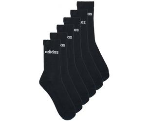 adidas Calzini Linear Crew Cushioned Socks 3 Pairs in Nero L
