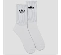 adidas Calzini Reflective Crew Socks 2 Pairs in Bianco XL