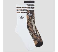 adidas Calzini SNAKE CREW SOCK 2PP in Multicolore S