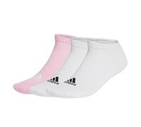 adidas Performance - Confezione da 3 paia di calzini imbottiti bianchi e rosa-Bianco 40-42