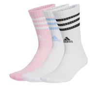 adidas Calzini sportivi imbottiti unisex per adulti, confezione da 3 paia, taglia 4,5-5,5