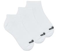 adidas Calzini Thin Linear Low-Cut Socks 3 Pairs in Bianco L
