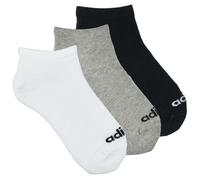 adidas Calzini Thin Linear Low-Cut Socks 3 Pairs in Multicolore L