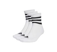 adidas - 3S Cushioned Sportswear Mid 3-Pack - Calze casual Unisex L - EU: 43-45 bianco