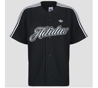 adidas Camicia a maniche corte SUMMER LEAGUE VARSITY BASEBALL JERSEY in Nero EU L