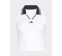 adidas Canotta corta da tennis Adidas Pro large Bianco
