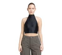 adidas Canotta da donna Halterneck, Nero , M