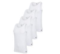 Adidas Canottiera Uomo In Cotone Sportswear Confezione Da 4