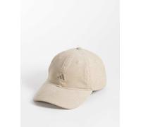 adidas cappellino da training in velluto a coste slavato crema-Verde One Size