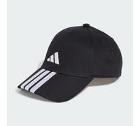 Adidas Cappellino Unisex Baseball 3-Stripes Cotton Twill - Colore : Black/White
